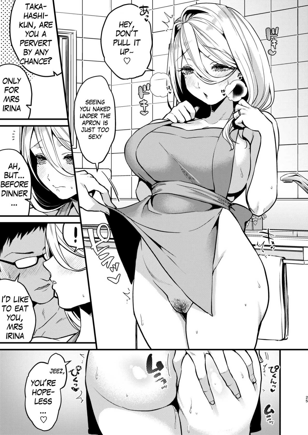 Hentai Manga Comic-A secret relationship between a Russian wife and a virgin-Read-26
